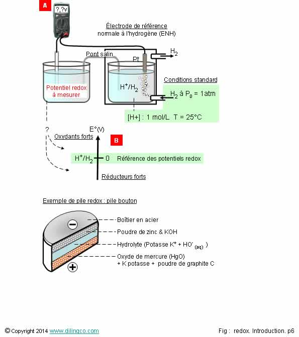 Mesure potentiel standard   